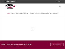 Tablet Screenshot of jdiwindows.com